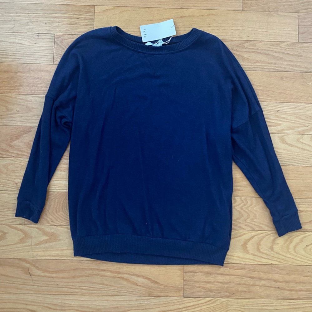Joie Deep Blue Knit Top